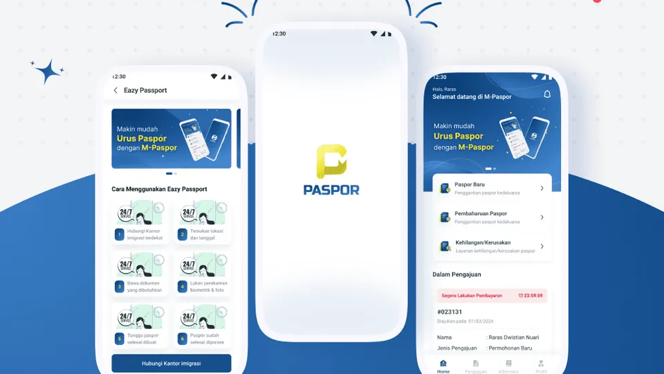 M-Paspor: Pasport Services Mobile App 