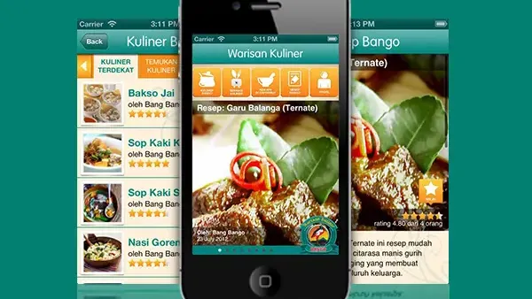 Bango Warisan Kuliner: Mom's Favorite Mobile App