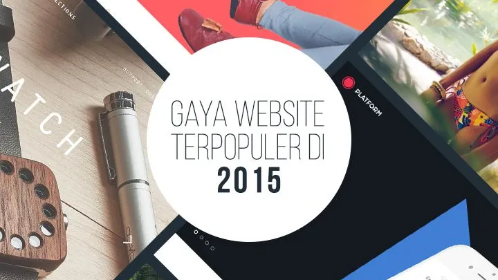 Gaya Website Terpopuler 2015